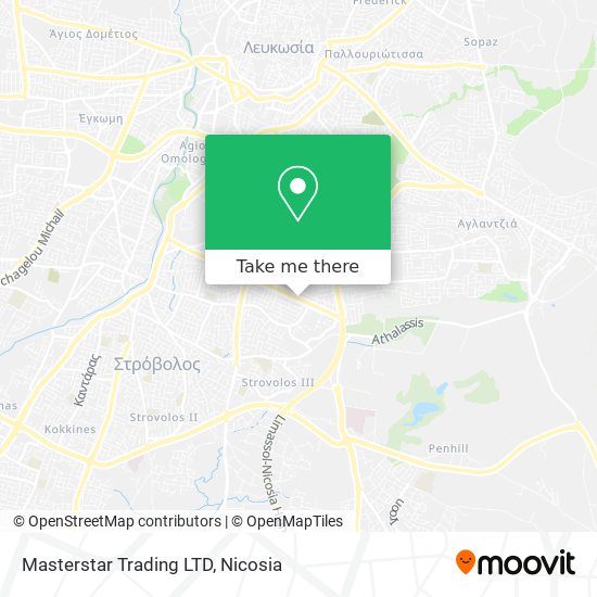 Masterstar Trading LTD map