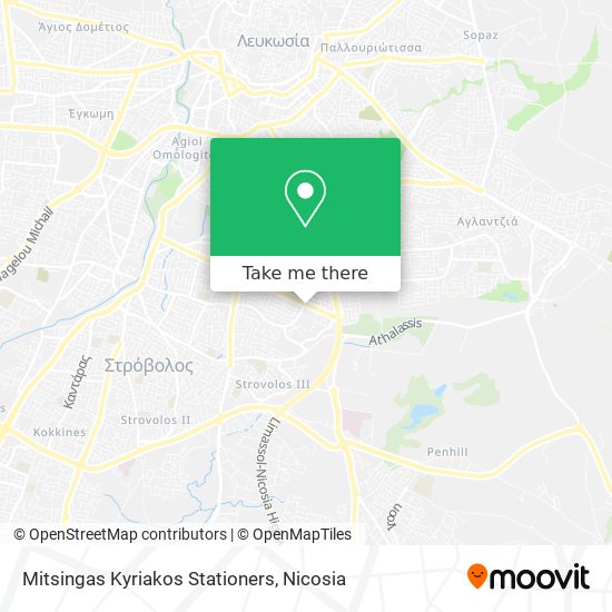 Mitsingas Kyriakos Stationers map