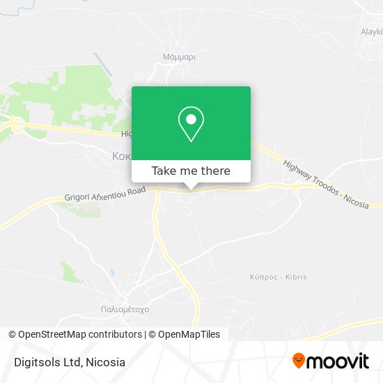Digitsols Ltd map