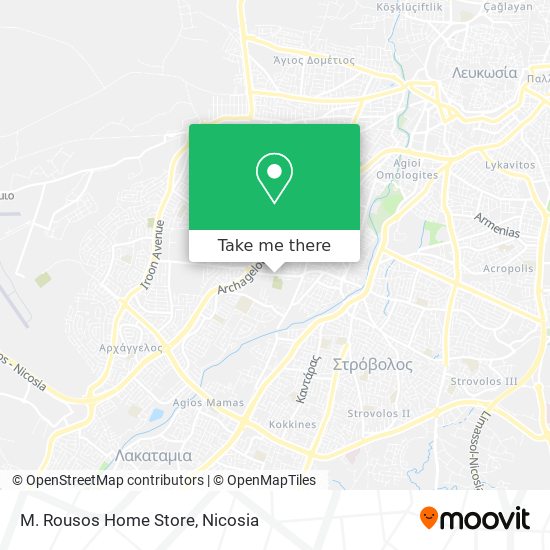 M. Rousos Home Store map