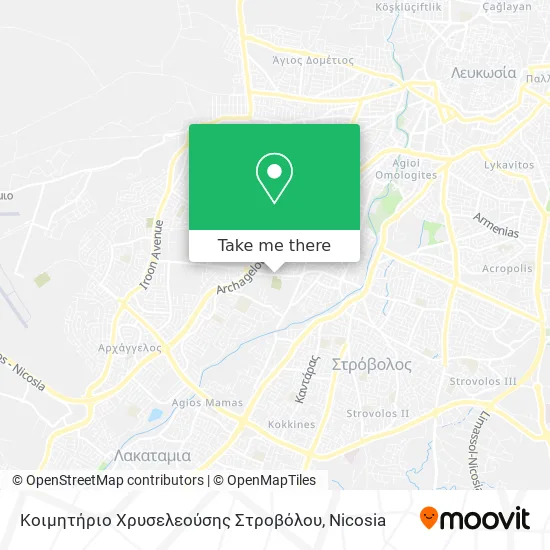 Κοιμητήριο Χρυσελεούσης Στροβόλου map