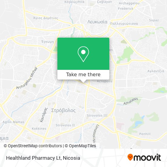 Healthland Pharmacy Lt map