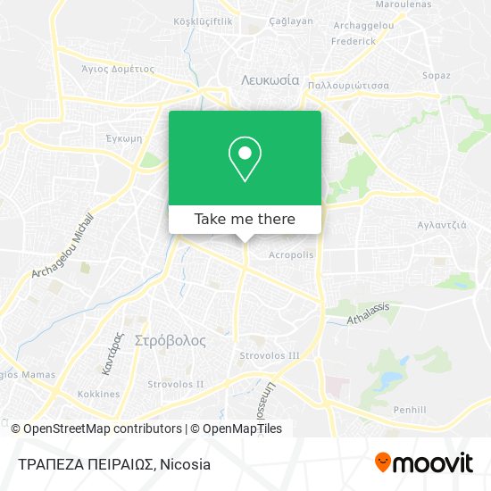 ΤΡΑΠΕΖΑ ΠΕΙΡΑΙΩΣ map