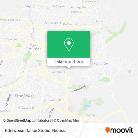 Edelweiss Dance Studio map