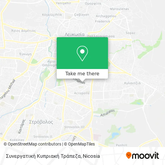 Συνεργατική Κυπριακή Τράπεζα map