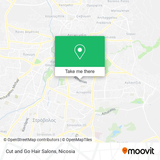 Cut and Go Hair Salons map