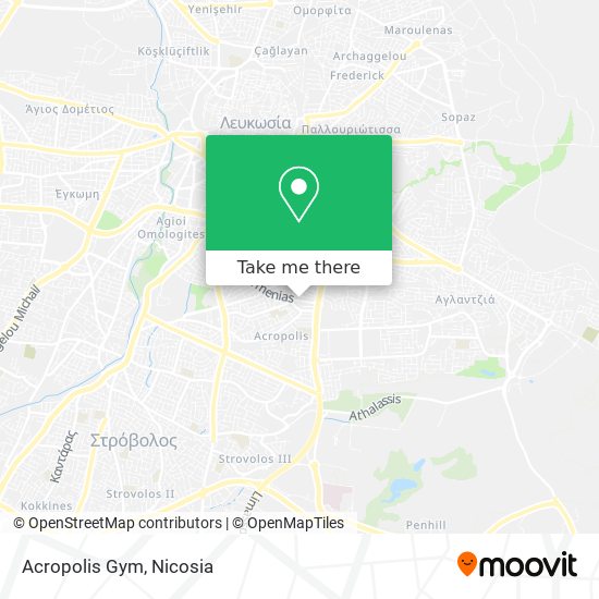 Acropolis Gym map