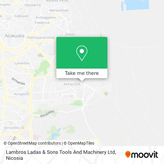 Lambros Ladas & Sons Tools And Machinery Ltd map
