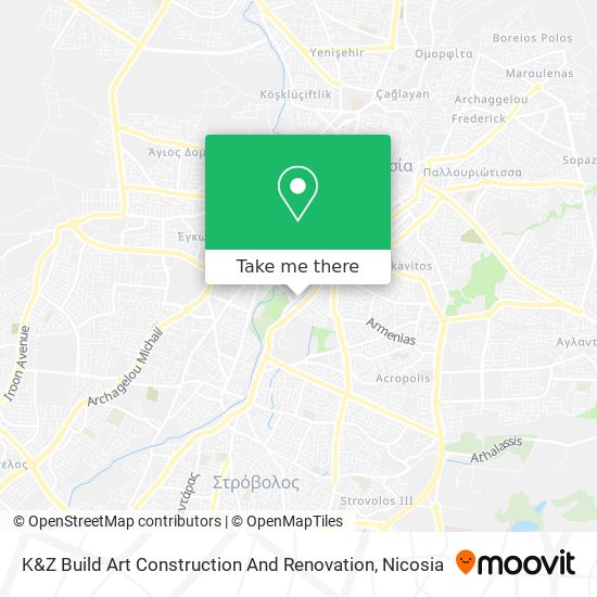 K&Z Build Art Construction And Renovation map