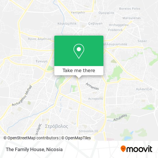 The Family House map