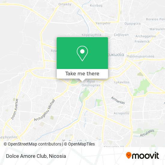 Dolce Amore Club map