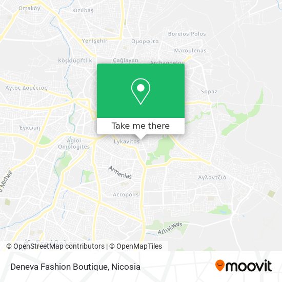 Deneva Fashion Boutique map