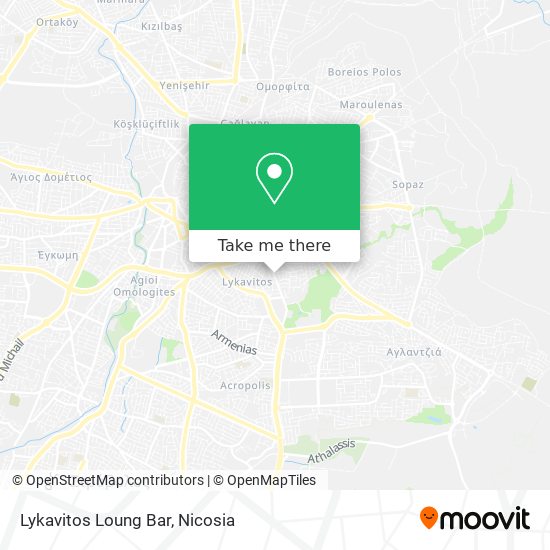 Lykavitos Loung Bar map