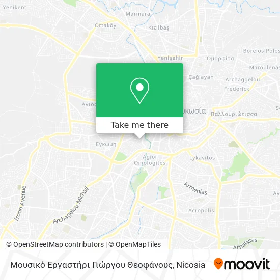 Μουσικό Εργαστήρι Γιώργου Θεοφάνους map