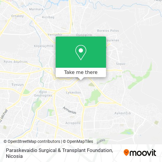 Paraskevaidio Surgical & Transplant Foundation map