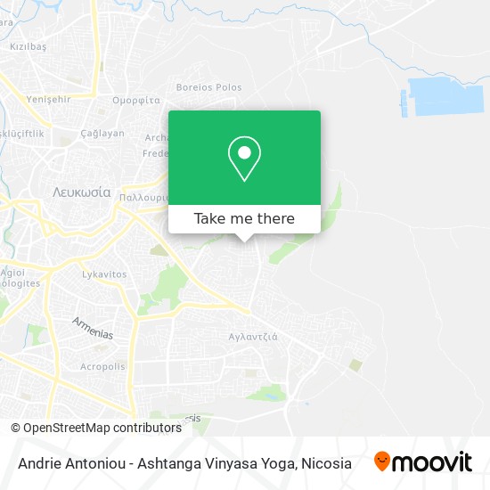 Andrie Antoniou - Ashtanga Vinyasa Yoga map