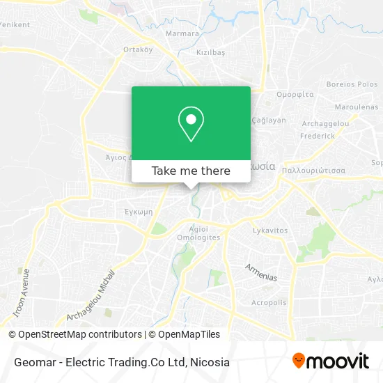 Geomar - Electric Trading.Co Ltd map