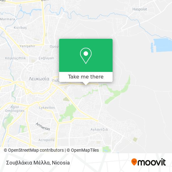 Σουβλάκια Μέλλα map