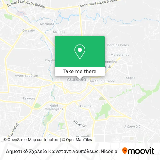Δημοτικό Σχολείο Κωνσταντινουπόλεως map