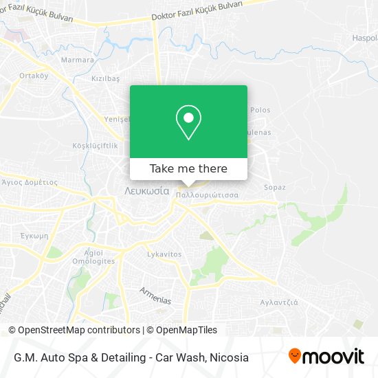 G.M. Auto Spa & Detailing - Car Wash map