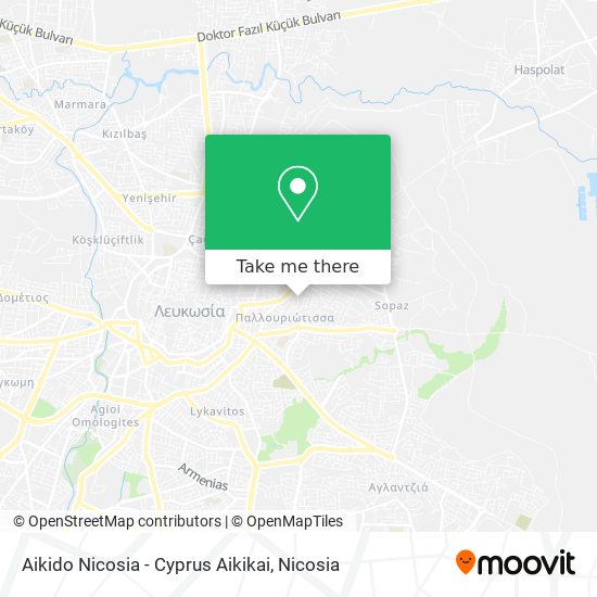 Aikido Nicosia - Cyprus Aikikai map