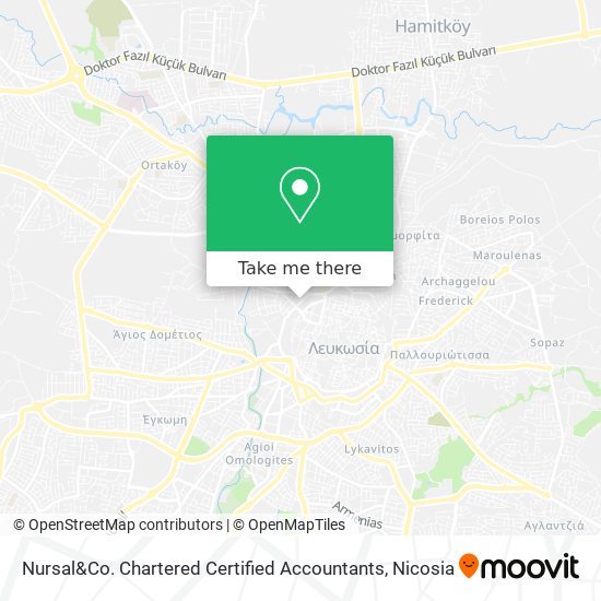 Nursal&Co. Chartered Certified Accountants map