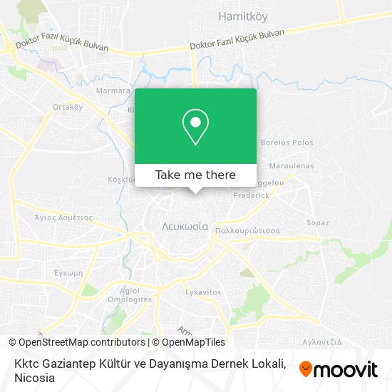 Kktc Gaziantep Kültür ve Dayanışma Dernek Lokali map