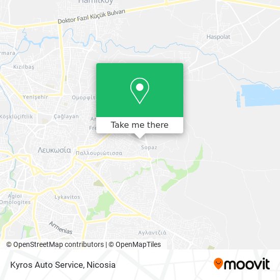 Kyros Auto Service map