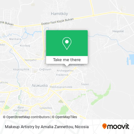 Makeup Artistry by Amalia Zannettou map