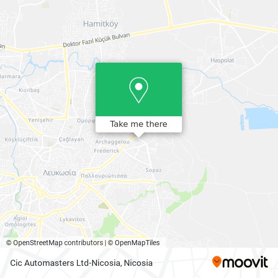 Cic Automasters Ltd-Nicosia map