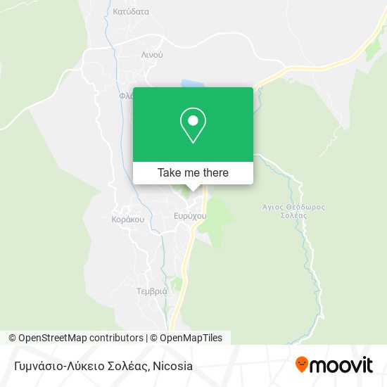 Γυμνάσιο-Λύκειο Σολέας map