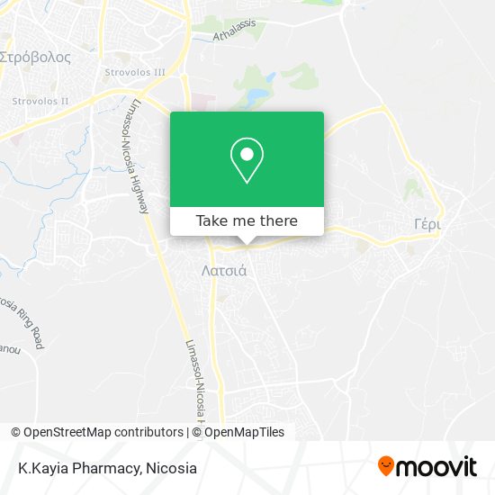 K.Kayia Pharmacy map