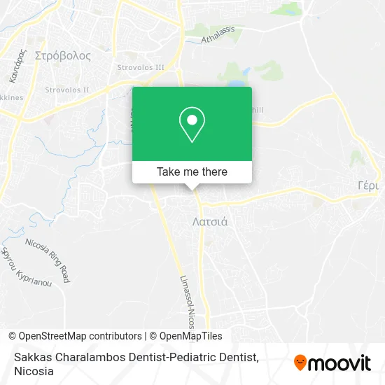 Sakkas Charalambos Dentist-Pediatric Dentist map