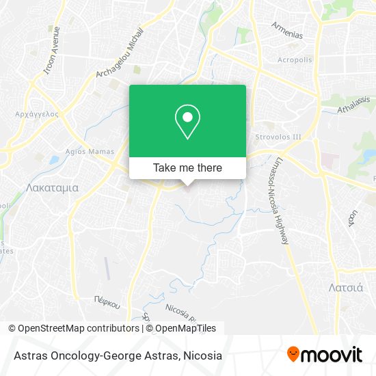 Astras Oncology-George Astras map