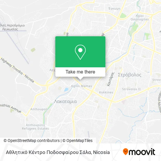 Αθλητικό Κέντρο Ποδοσφαίρου Σάλα map