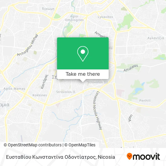 Ευσταθίου Κωνσταντίνα Οδοντίατρος map