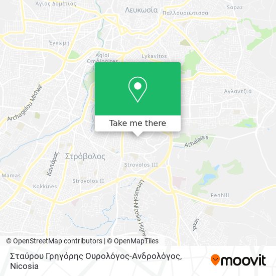 Σταύρου Γρηγόρης Ουρολόγος-Ανδρολόγος map