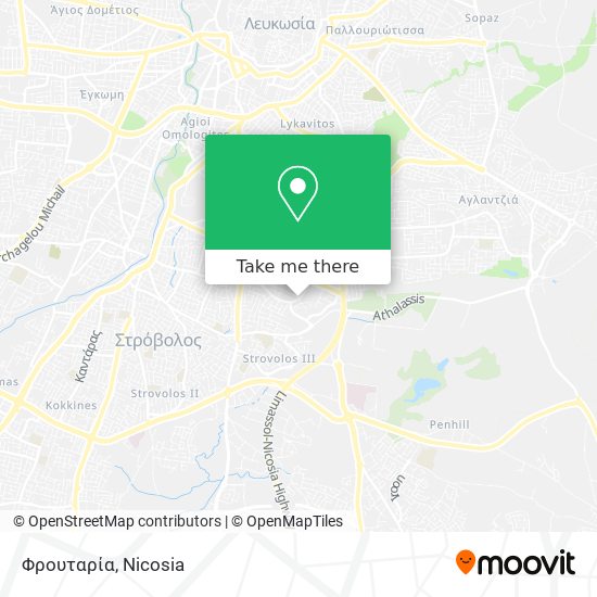 Φρουταρία map