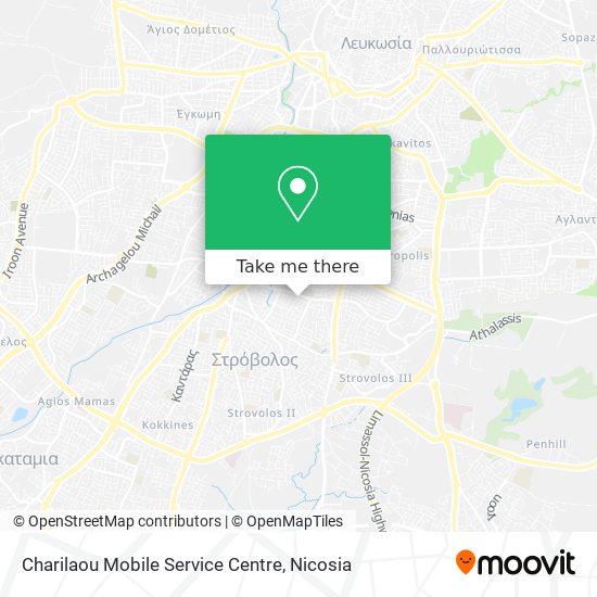 Charilaou Mobile Service Centre map