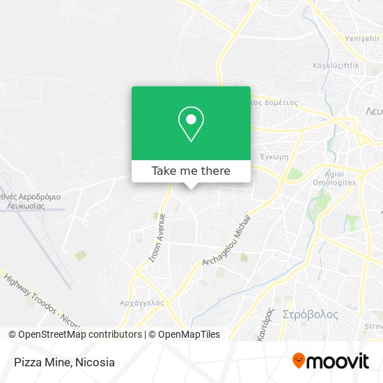Pizza Mine map