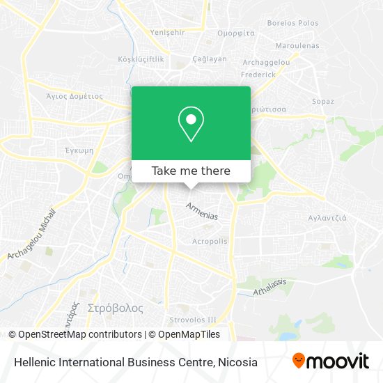 Hellenic International Business Centre map