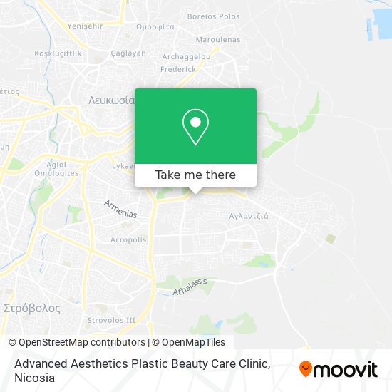 Advanced Aesthetics Plastic Beauty Care Clinic map