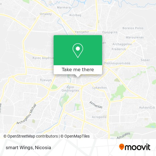 smart Wings map