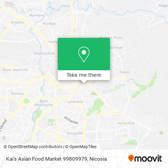 Kai's Asian Food Market 99809979 map