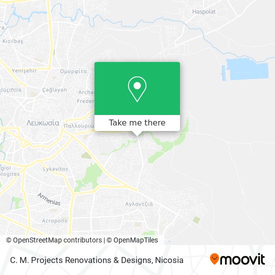 C. M. Projects Renovations & Designs map