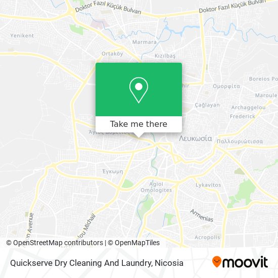 Quickserve Dry Cleaning And Laundry map