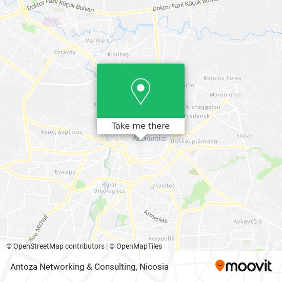 Antoza Networking & Consulting map