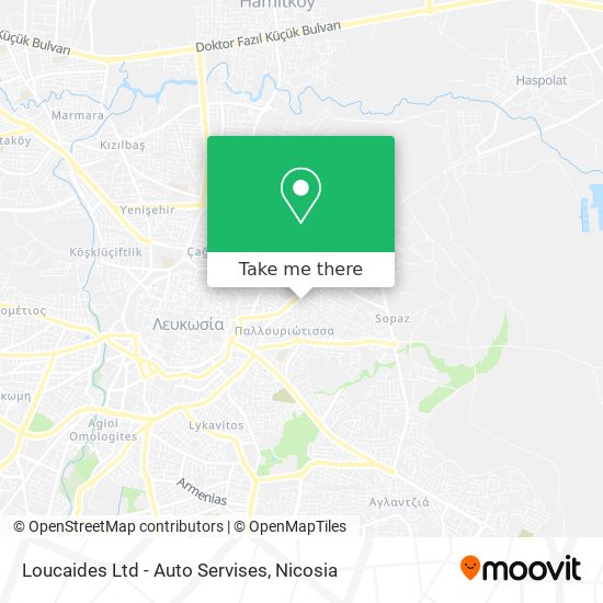 Loucaides Ltd - Auto Servises map