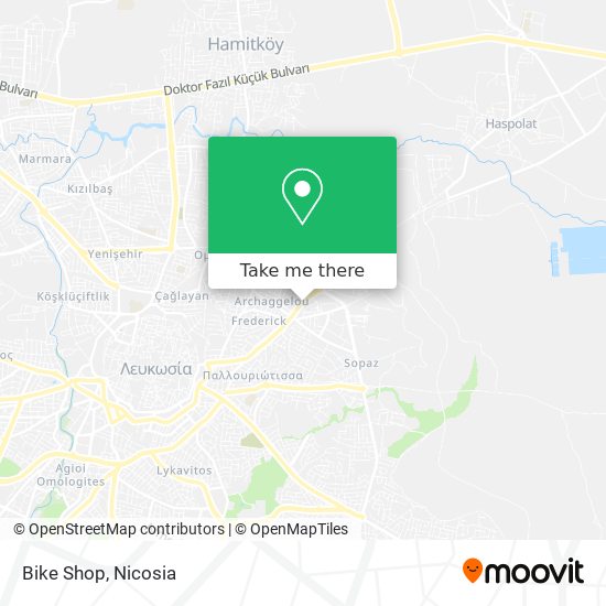 Bike Shop map