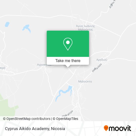 Cyprus Aikido Academy map